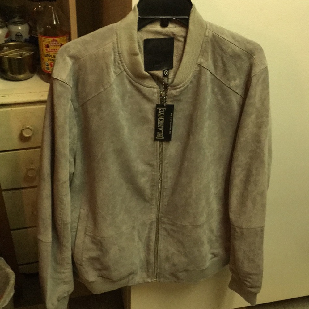 Man’s suede jacket